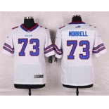 nike nfl jerseys buffalo bills #73 morrell white[Elite]