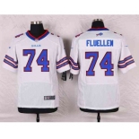 nike nfl jerseys buffalo bills #74 fluellen white[Elite][fluellen]