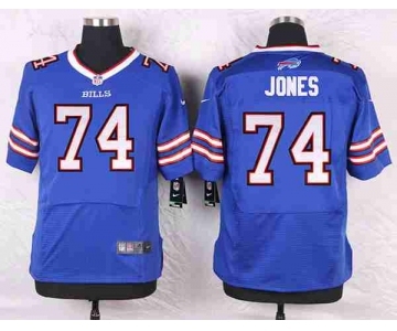 nike nfl jerseys buffalo bills #74 jones blue[Elite][jones]