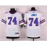 nike nfl jerseys buffalo bills #74 jones white[Elite][jones]