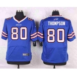 nike nfl jerseys buffalo bills #80 thompson blue[Elite]