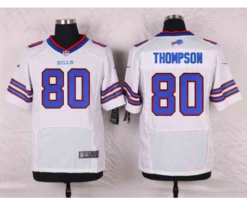 nike nfl jerseys buffalo bills #80 thompson white[Elite]