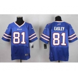 nike nfl jerseys buffalo bills #81 easley blue[Elite][easley]