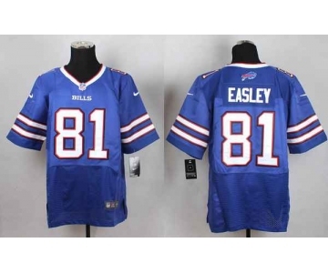 nike nfl jerseys buffalo bills #81 easley blue[Elite][easley]