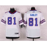 nike nfl jerseys buffalo bills #81 easley white[Elite][easley]