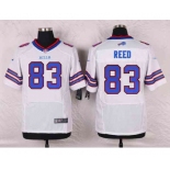 nike nfl jerseys buffalo bills #83 reed white[Elite]