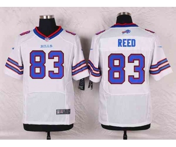 nike nfl jerseys buffalo bills #83 reed white[Elite]