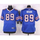 nike nfl jerseys buffalo bills #89 gragg blue[Elite]