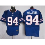 nike nfl jerseys buffalo bills #94 williams blue[elite]