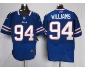 nike nfl jerseys buffalo bills #94 williams blue[elite]