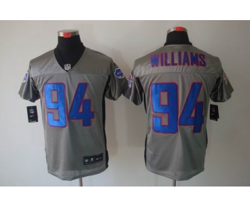 nike nfl jerseys buffalo bills #94 williams grey[Elite shadow]