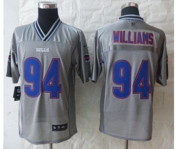 nike nfl jerseys buffalo bills #94 williams grey[Elite vapor]