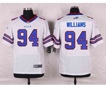 nike nfl jerseys buffalo bills #94 williams white[new Elite]