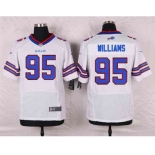 nike nfl jerseys buffalo bills #95 williams white[Elite][williams]