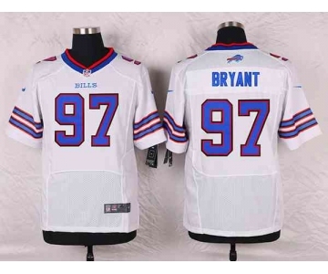 nike nfl jerseys buffalo bills #97 bryant white[Elite]