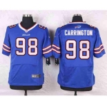 nike nfl jerseys buffalo bills #98 carrington blue[Elite]