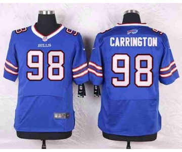 nike nfl jerseys buffalo bills #98 carrington blue[Elite]