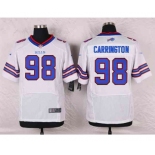 nike nfl jerseys buffalo bills #98 carrington white[Elite]