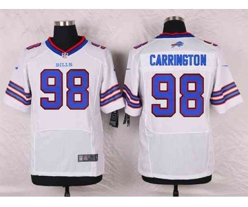 nike nfl jerseys buffalo bills #98 carrington white[Elite]