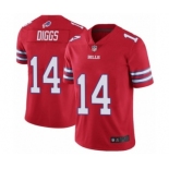 Buffalo Bills #14 Stefon Diggs Limited Red Rush Vapor Untouchable Football Jersey