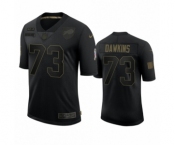 Buffalo Bills #73 Dion Dawkins Black 2020 Salute to Service Limited Jersey