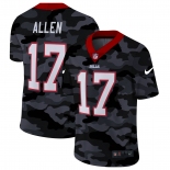 Men New Nike Buffalo Bills #17 Allen 2020 Nike Camo Salute to Service Limited Jersey