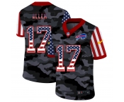 Men New Nike Buffalo Bills #17 Allen 2020 Nike Camo USA Salute to Service Limited Jersey