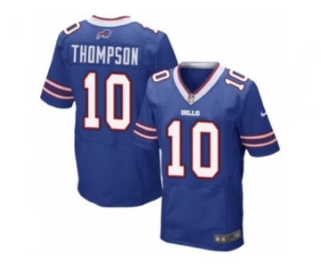 Men Nike Buffalo Bills #10 Deonte Thompson Elite Royal Blue Team Color NFL Jersey