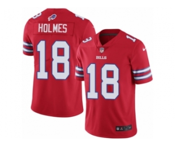 Men Nike Buffalo Bills #18 Andre Holmes Limited Red Rush Vapor Untouchable NFL Jersey