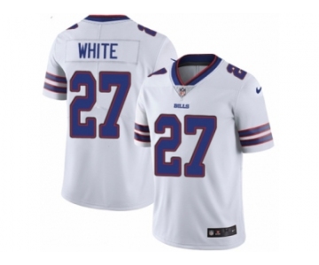 Men Nike Buffalo Bills #27 TreDavious White White Vapor Untouchable Limited Player NFL Jersey