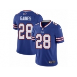 Men Nike Buffalo Bills #28 E.J. Gaines Royal Blue Team Color Vapor Untouchable Limited Player NFL Jersey