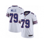 Men Nike Buffalo Bills #79 Jordan Mills White Vapor Untouchable Limited Player NFL Jersey