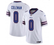 Men's Buffalo Bills #0 Keon Coleman White 2024 Draft Vapor Untouchable Limited Football Stitched Jersey