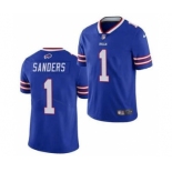 Men's Buffalo Bills #1 Emmanuel Sanders Blue Vapor Untouchable Limited Stitched Football Jersey