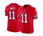 Men's Buffalo Bills #11 Deonte Harty Red 2023 F.U.S.E. Vapor Untouchable Limited Football Stitched Jersey