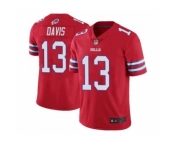 Men's Buffalo Bills #13 Gabriel Davis Red Vapor Untouchable Limited Jersey