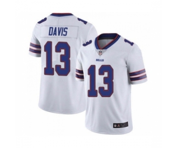 Men's Buffalo Bills #13 Gabriel Davis White Vapor Untouchable Limited Jersey