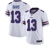 Men's Buffalo Bills #13 Gabriel Davis White Vapor Untouchable Limited Stitched Jersey