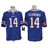 Men's Buffalo Bills #14 Ryan Fitzpatrick Blue Vapor Untouchable Limited Stitched Jersey