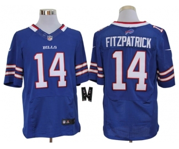 Men's Buffalo Bills #14 Ryan Fitzpatrick Blue Vapor Untouchable Limited Stitched Jersey