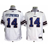 Men's Buffalo Bills #14 Ryan Fitzpatrick White Vapor Untouchable Limited Stitched Jersey