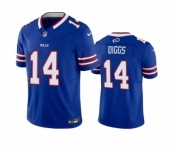 Men's Buffalo Bills #14 Stefon Diggs Blue 2023 F.U.S.E. Vapor Untouchable Limited Stitched Jersey