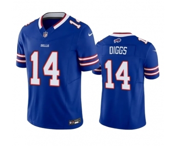 Men's Buffalo Bills #14 Stefon Diggs Blue 2023 F.U.S.E. Vapor Untouchable Limited Stitched Jersey