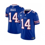 Men's Buffalo Bills #14 Stefon Diggs Blue 2023 F.U.S.E. With 4-Star C Patch Vapor Untouchable Limited Football Stitched Jersey