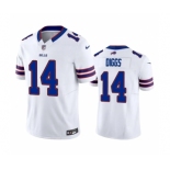 Men's Buffalo Bills #14 Stefon Diggs White 2023 F.U.S.E. Vapor Untouchable Limited Stitched Jersey