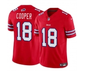 Men's Buffalo Bills #18 Amari Cooper Red 2024 F.U.S.E. Vapor Untouchable Limited Stitched Football Jersey