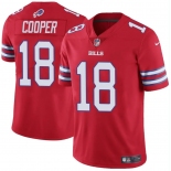 Men's Buffalo Bills #18 Amari Cooper Red 2024 Vapor Untouchable Limited Football Stitched Jersey