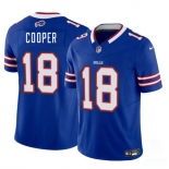 Men's Buffalo Bills #18 Amari Cooper Royal 2024 F.U.S.E. Vapor Untouchable Limited Football Stitched Jersey