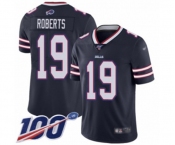 Men's Buffalo Bills #19 Andre Roberts Limited Navy Blue Inverted Legend 100th Season Football Jersey