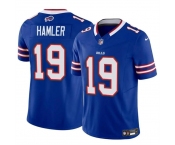 Men's Buffalo Bills #19 KJ Hamler Blue 2024 F.U.S.E. Vapor Untouchable Limited Stitched Football Jersey